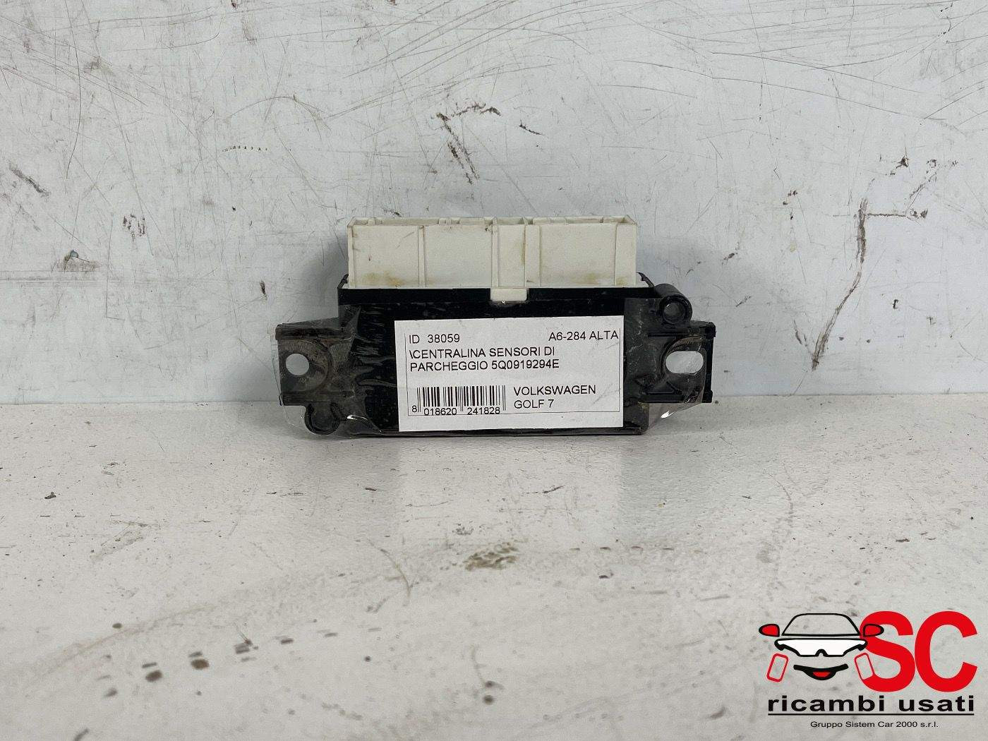 CENTRALINA SENSORI DI PARCHEGGIO VOLKSWAGEN Golf 7 Berlina 5Q0919294E (12>)
