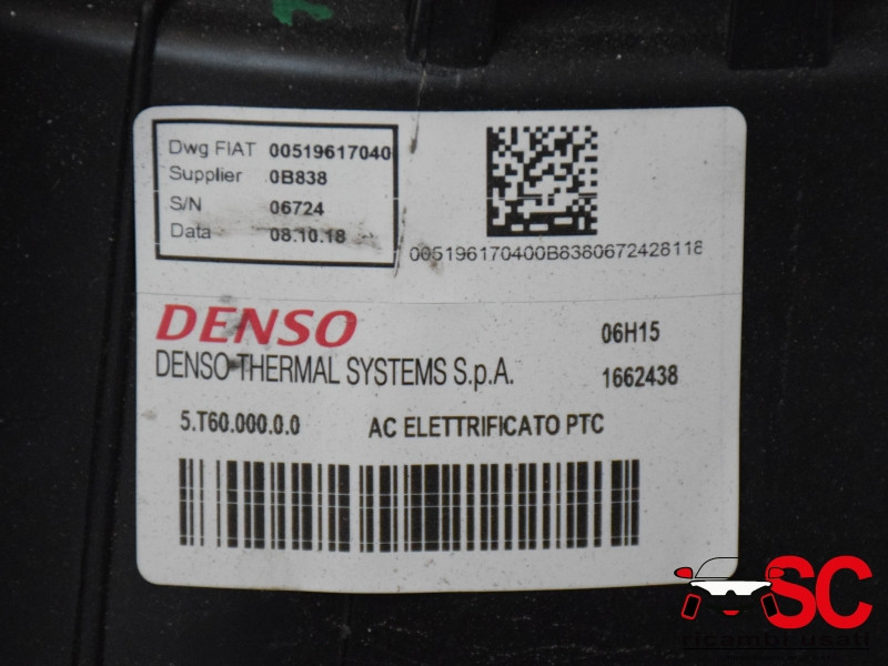 STUFA FIAT 500 X Serie 51961704 (15>)
