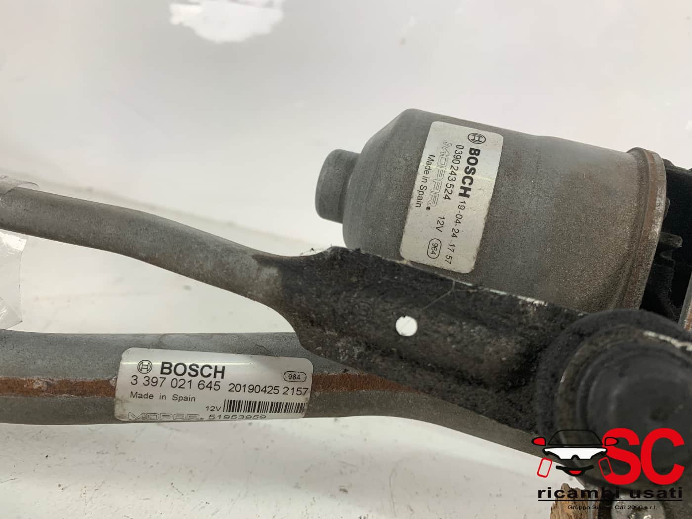 MOTORINO TERGICRISTALLO ANTERIORE JEEP Renegade Serie 51953959 (18>)
