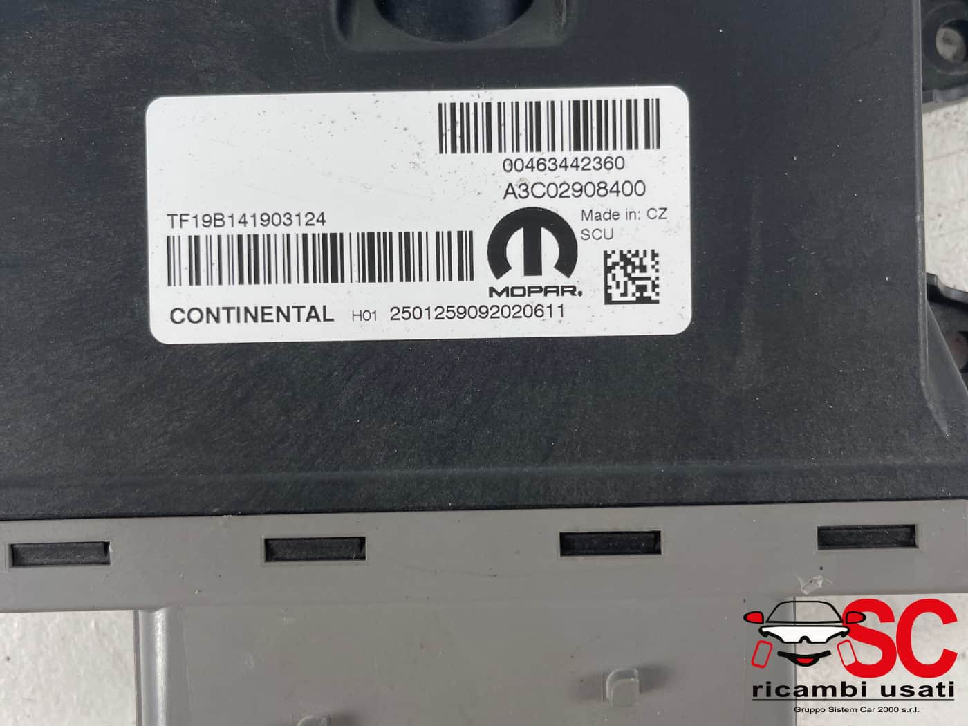 46344236 CENTRALINA ADBLUE JEEP Renegade Serie diesel