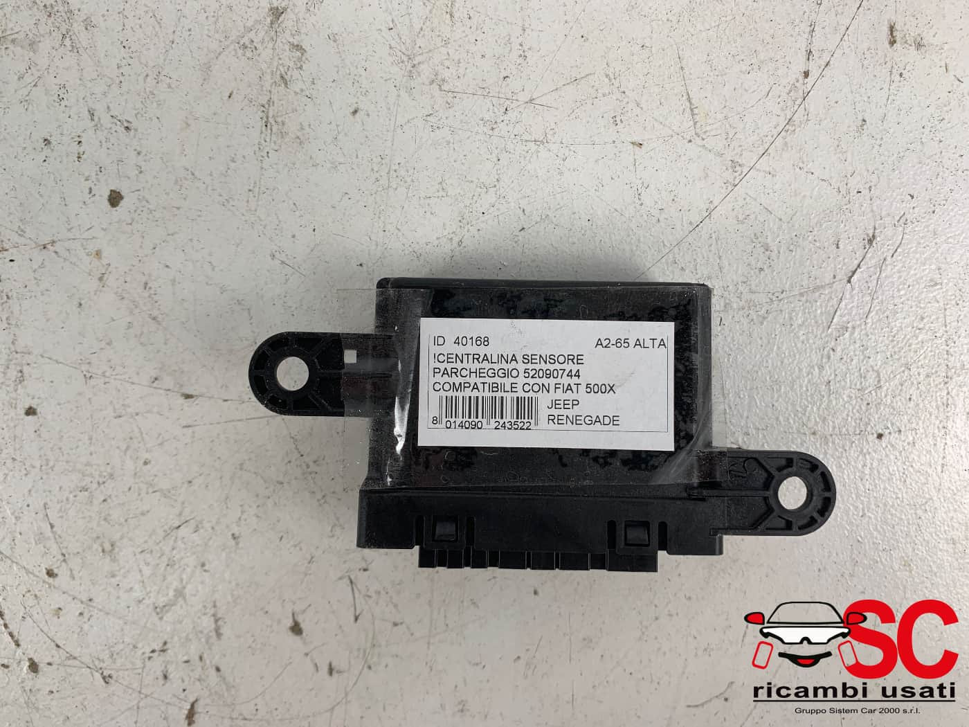 CENTRALINA SENSORI DI PARCHEGGIO JEEP Renegade Serie 52090744 (18>)