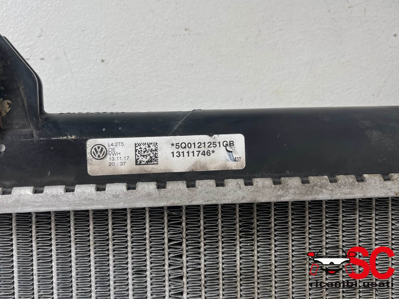 5Q0121251GB 5Q0121251GB RADIATORE ACQUA VOLKSWAGEN Golf 7 Berlina diesel