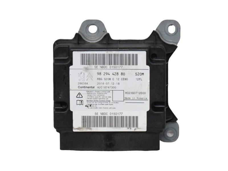 Centralina Airbag Citroen C3 9829442880 Centralina Airbag Citroen C3 9829442880