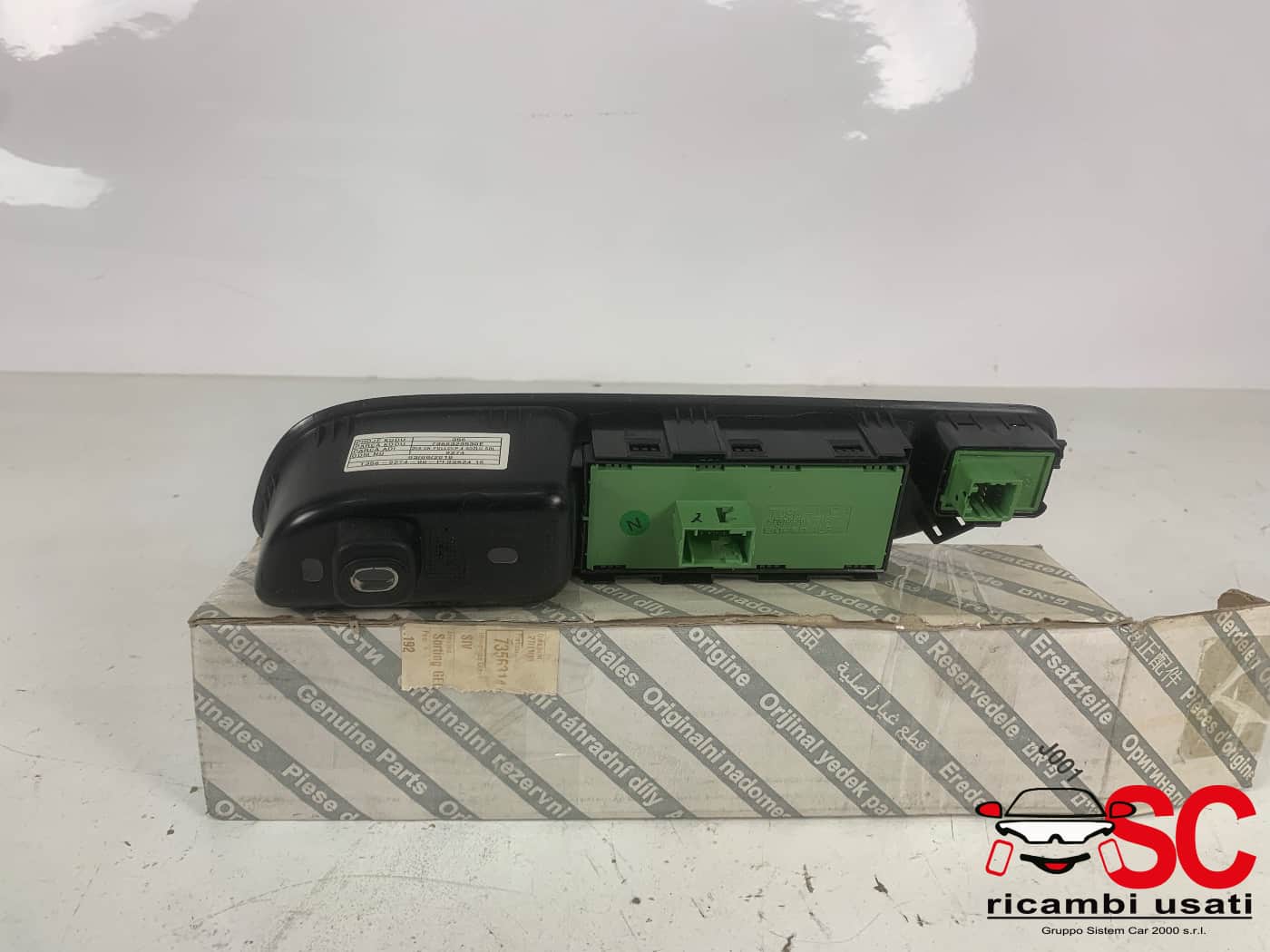 Pulsantiera Alzavetro Anteriore Sinistra Fiat Tipo 735631478 (NUOVA OR Pulsantiera Alzavetro Anteriore Sinistra Fiat Tipo 735631478 (NUOVA OR