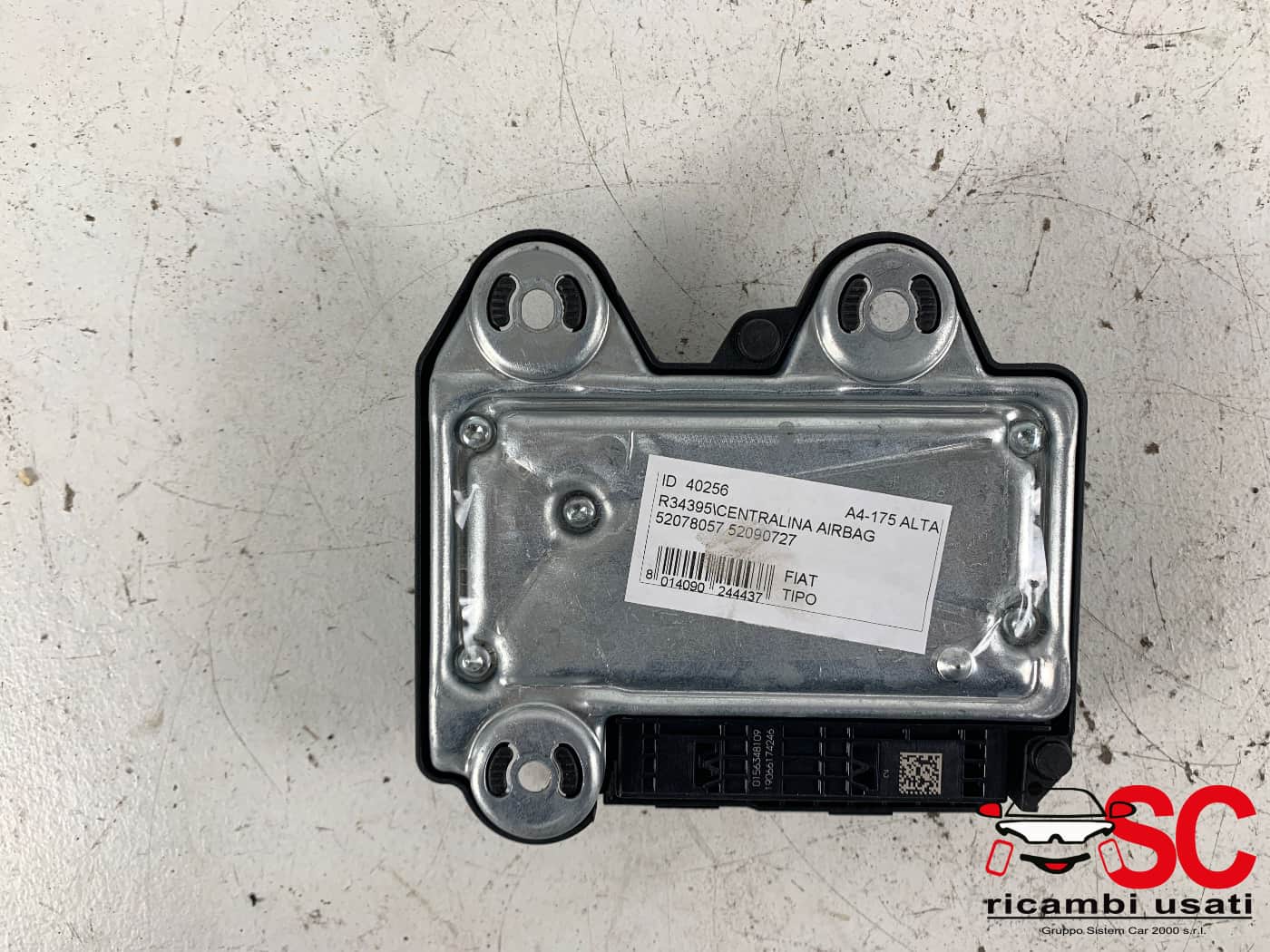 Centralina Airbag Fiat Tipo 1.3 Multijet 52090727 52078057 Centralina Airbag Fiat Tipo 1.3 Multijet 52090727 52078057