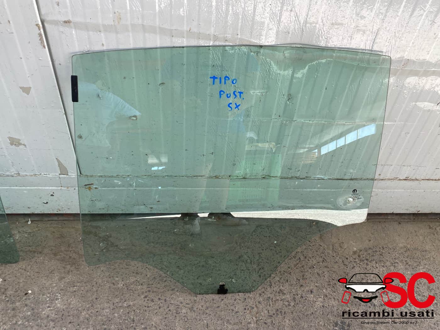 Vetro Scendente Posteriore Sinistro Fiat Tipo Vetro Scendente Posteriore Sinistro Fiat Tipo