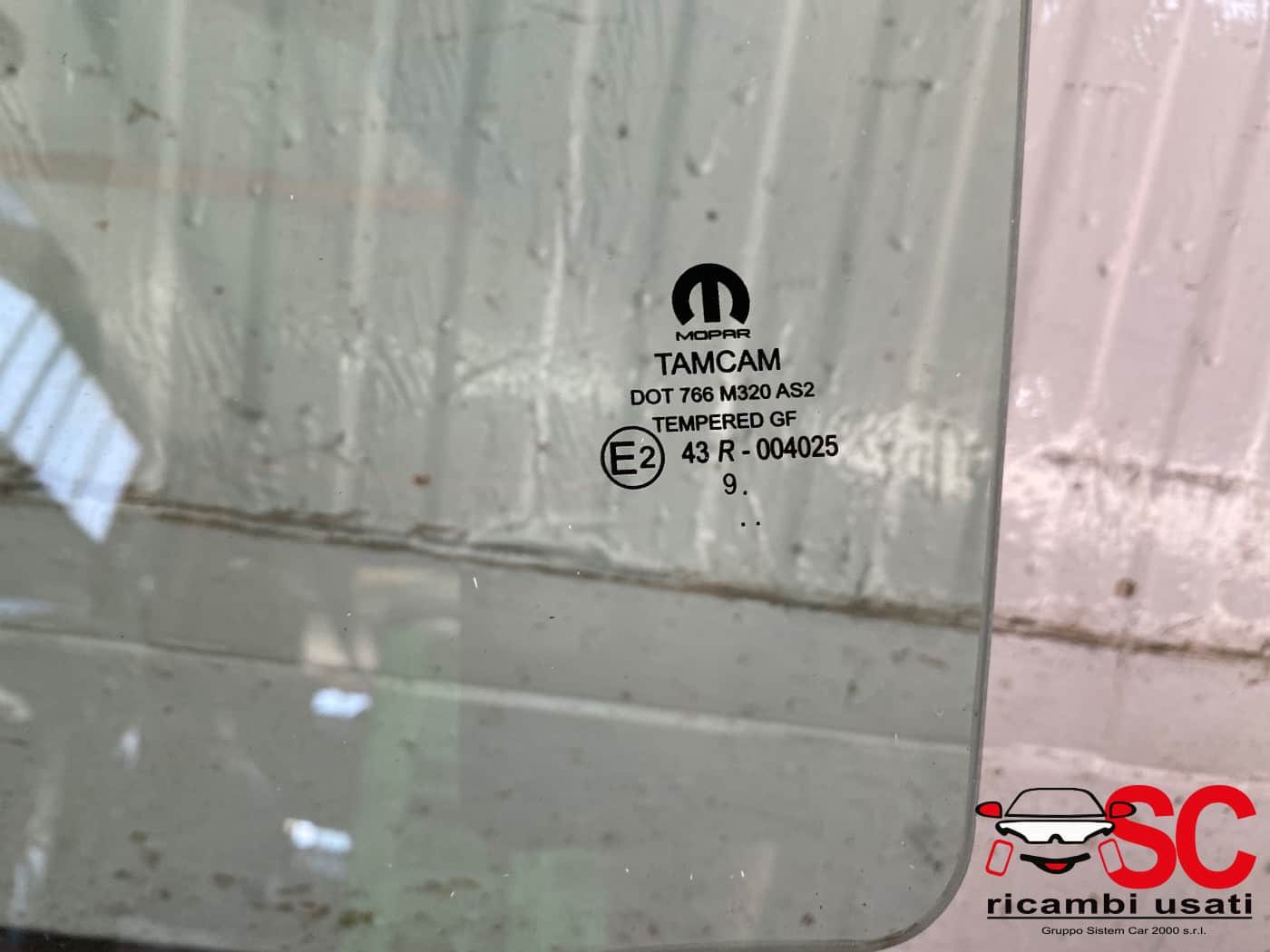 Vetro Scendente Posteriore Sinistro Fiat Tipo Vetro Scendente Posteriore Sinistro Fiat Tipo