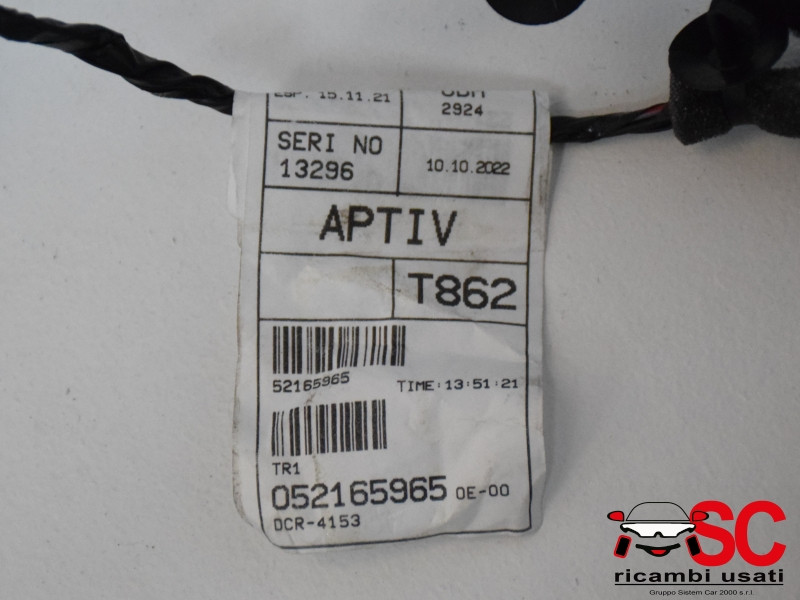 CABLAGGIO PORTA ANTERIORE DESTRA FIAT Tipo Serie (357) Berlina 52165965 (16>20)