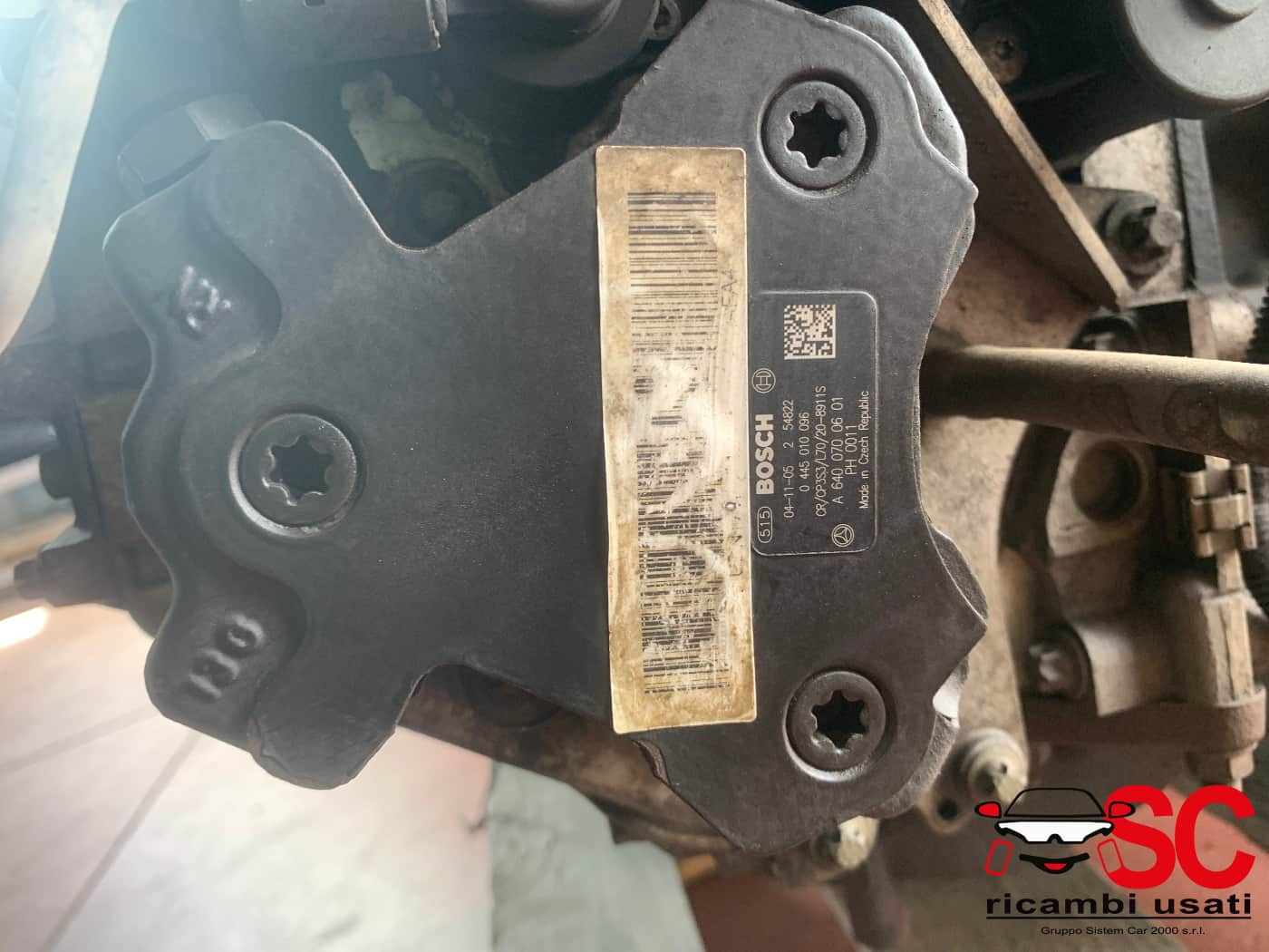 640940 MOTORE SEMICOMPLETO MERCEDES Classe A W169 3° Serie Diesel