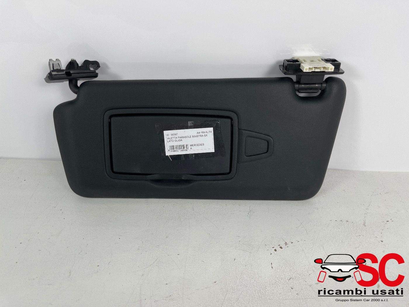 Aletta Parasole Sinistra Nera Classe A W176  - 38397