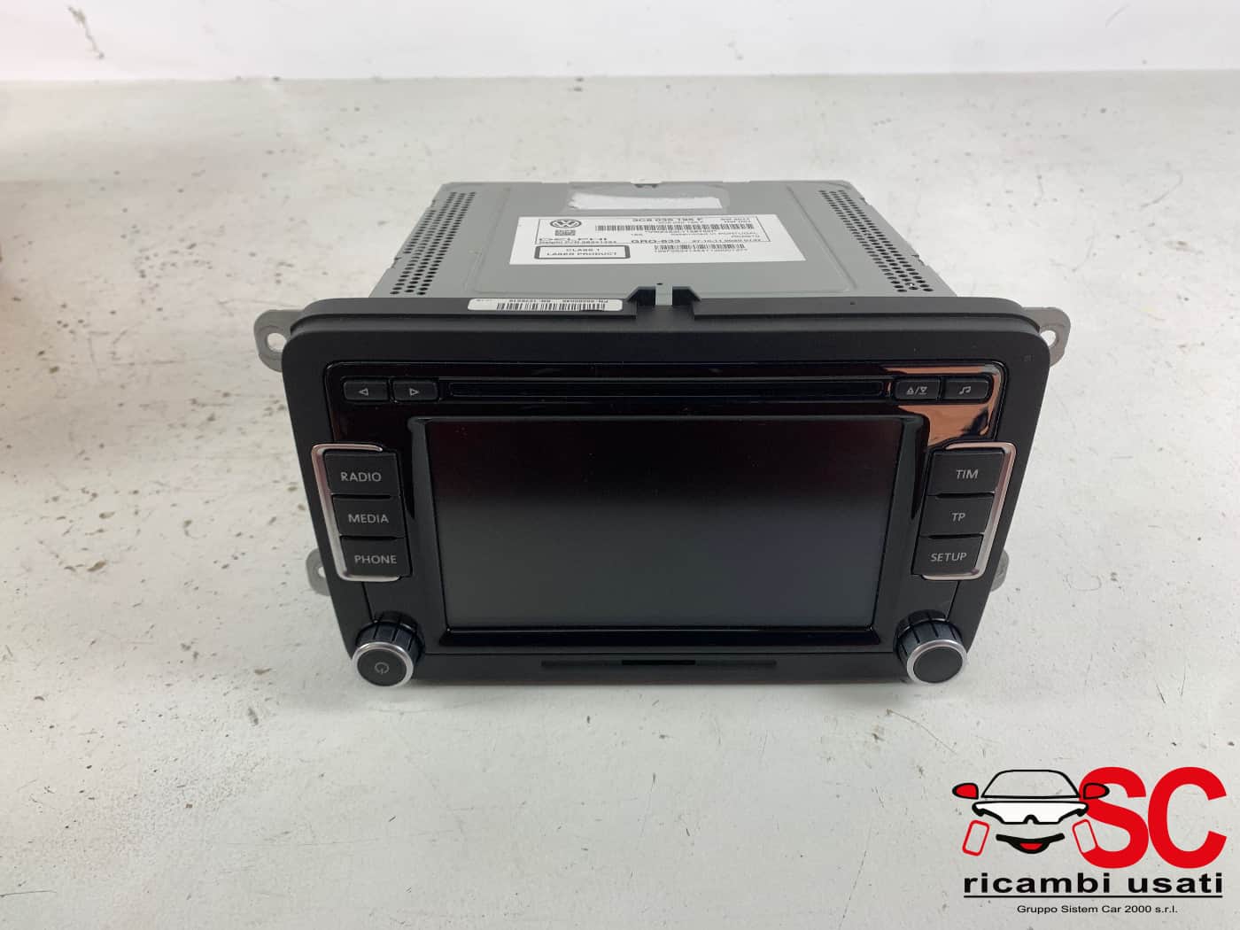 Autoradio Rcd 510 Vw Tiguan 3C8035195F Autoradio Rcd 510 Vw Tiguan 3C8035195F