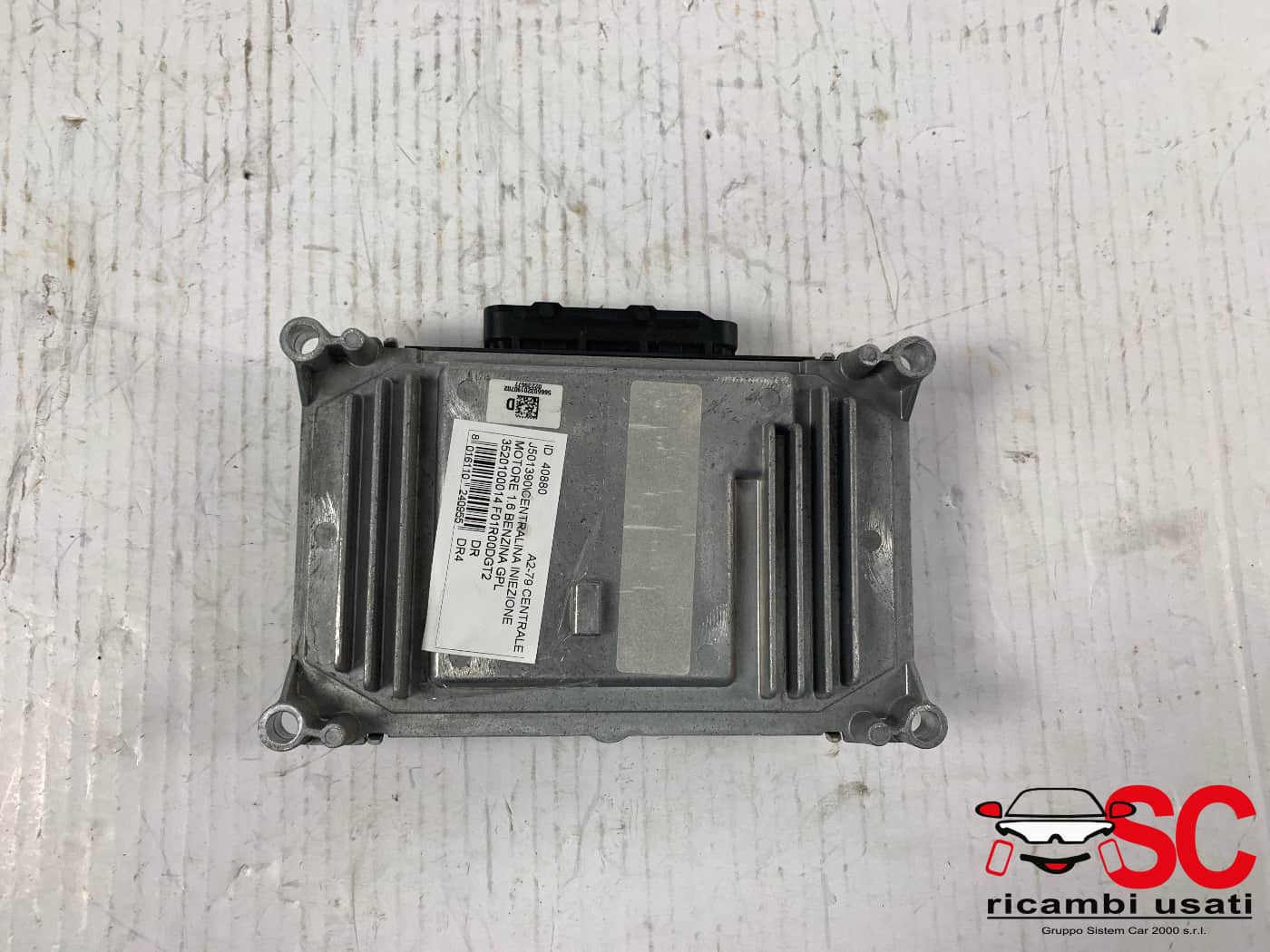 Centralina Motore Dr4 Evo4 1.6 Benzina Gpl 3520100014 F01R00DGT2 - 40880