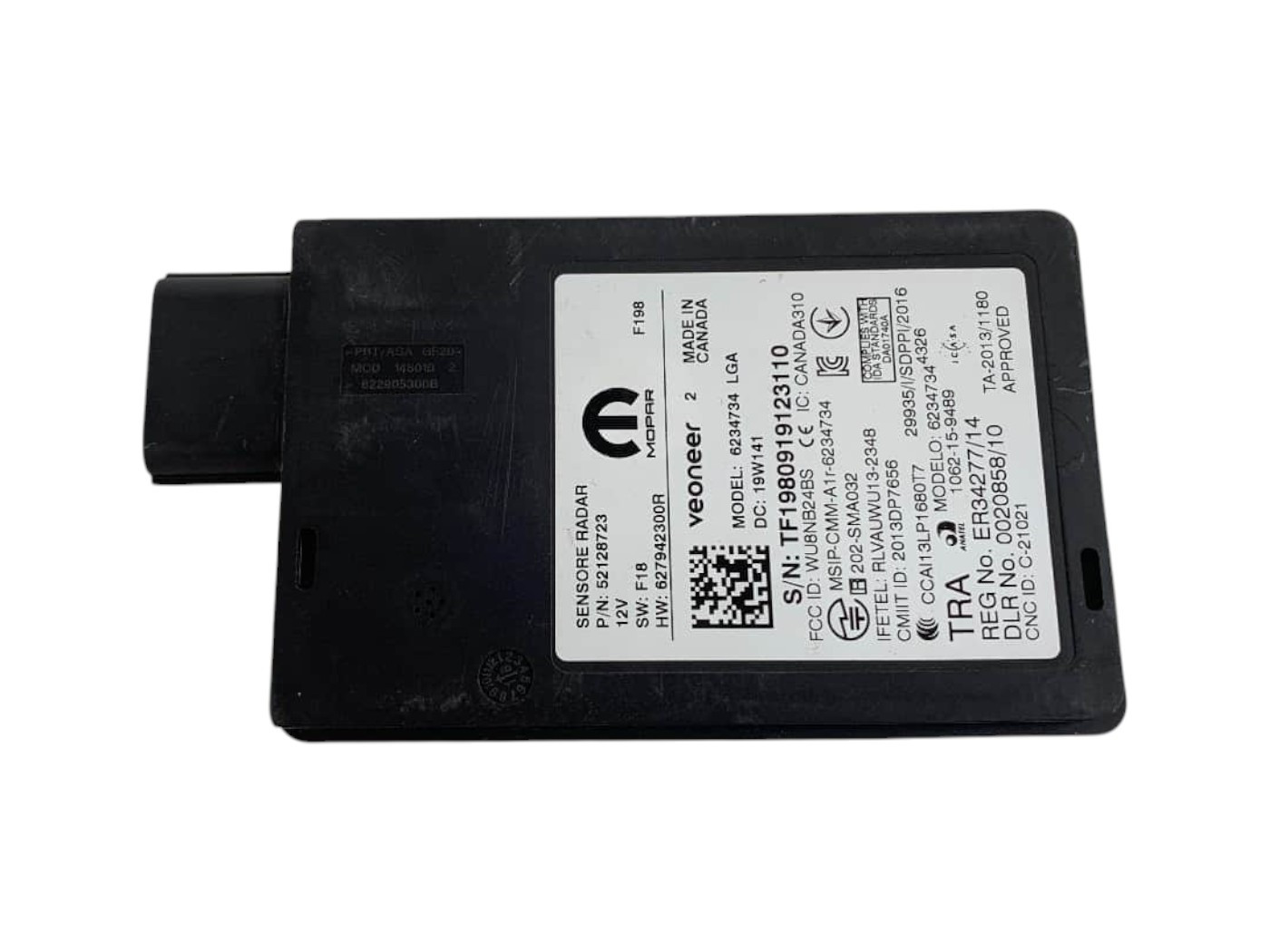 52128723 52128723 CENTRALINA RILEVATORE SPAZIATURA RADAR DI DISTANZA JEEP Renegade Serie diesel