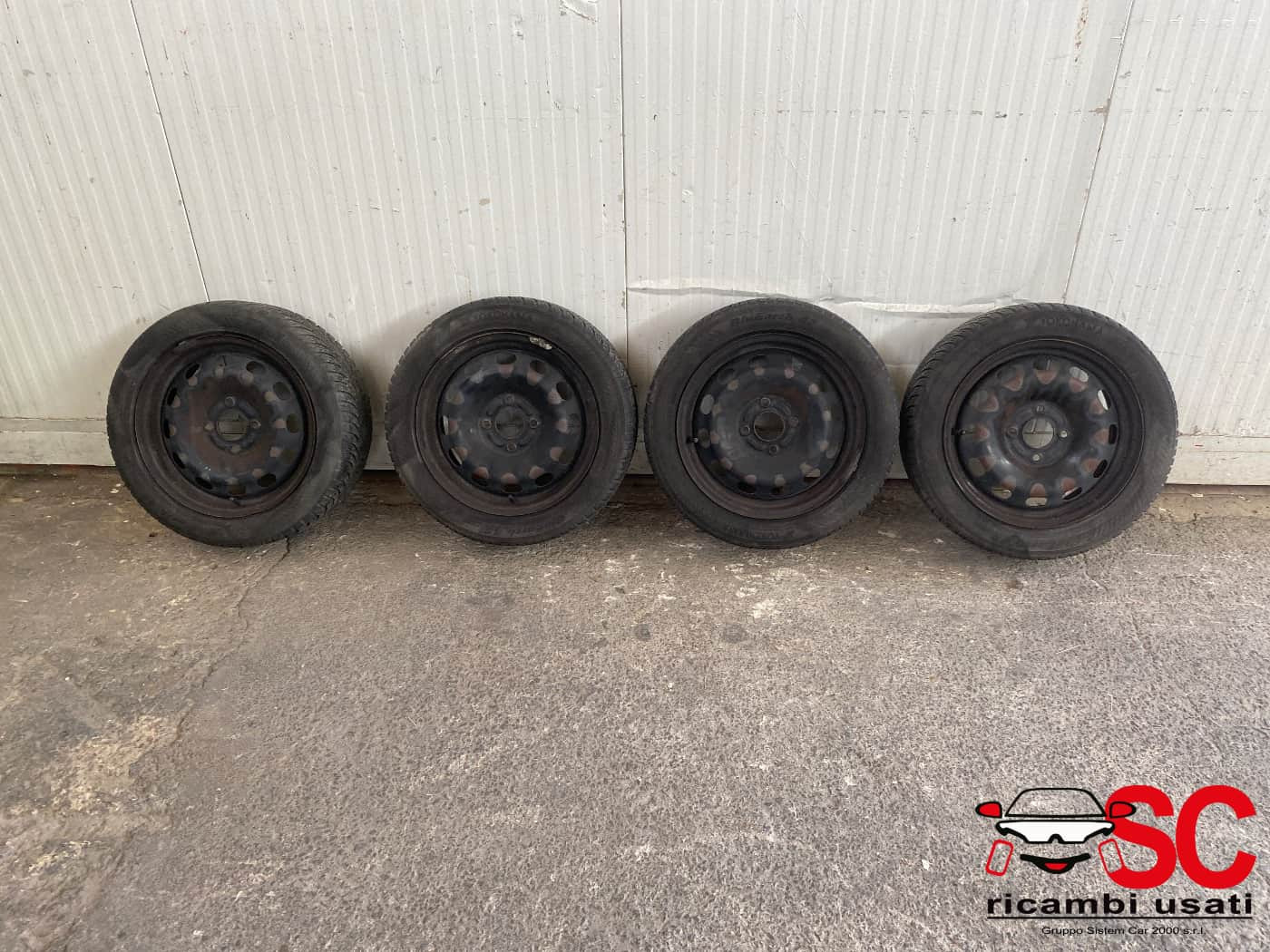 CERCHI IN FERRO FORD Fiesta 6° Serie (08>17)