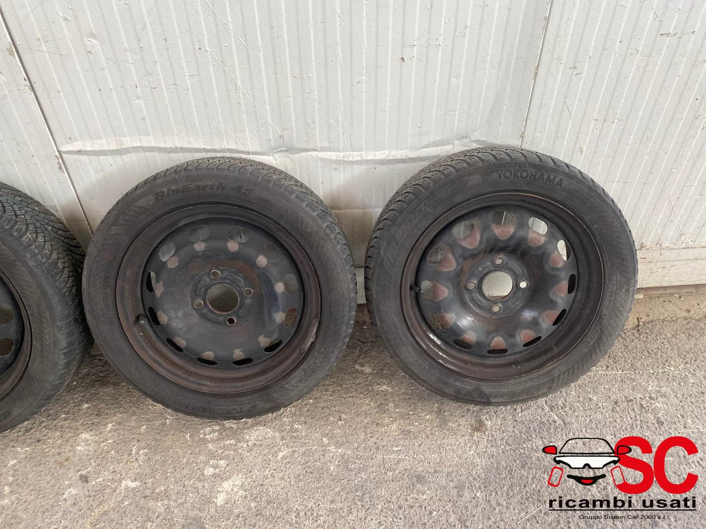 CERCHI IN FERRO FORD Fiesta 6° Serie (08>17)