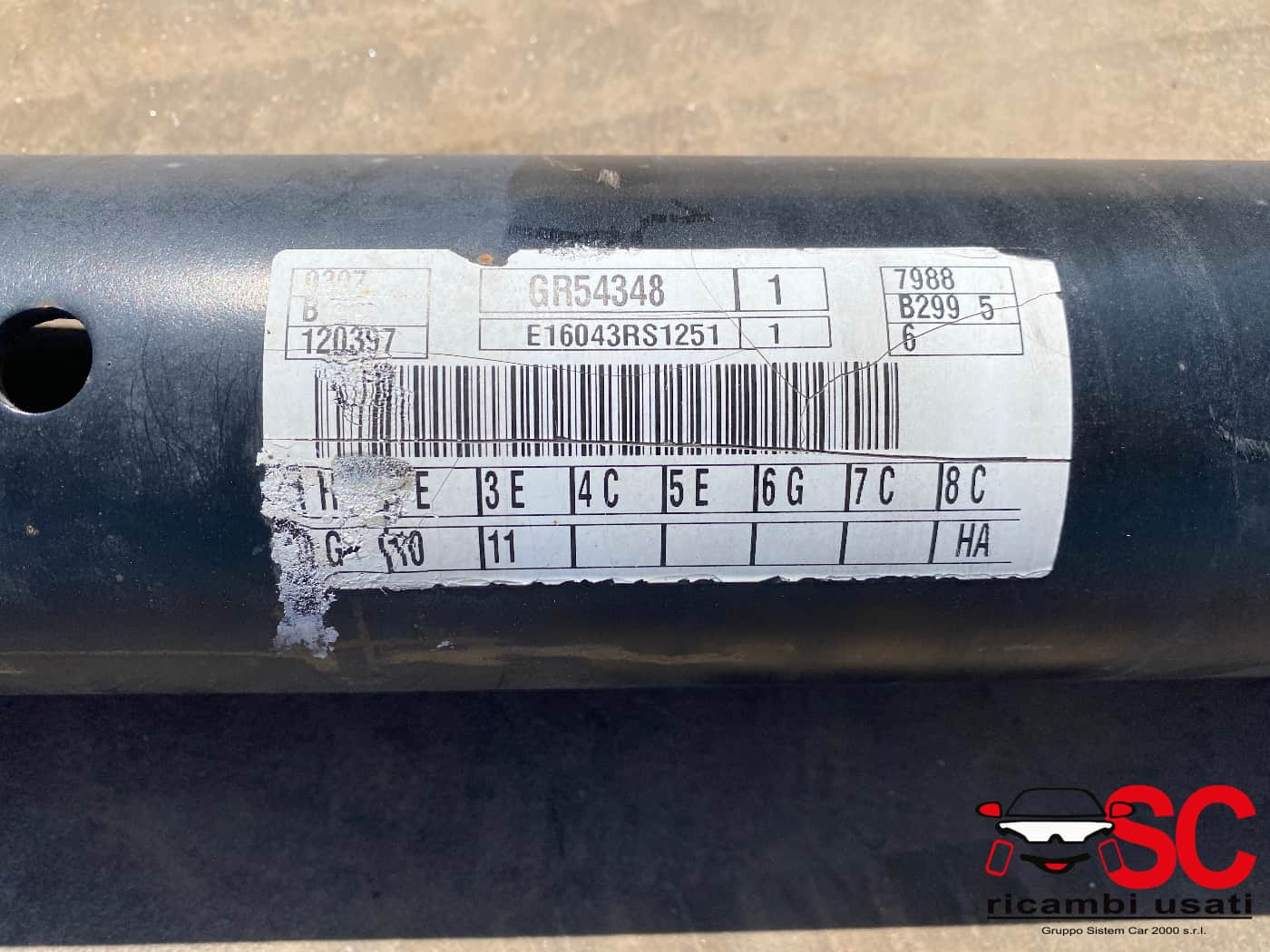ASSALE POSTERIORE FORD Fiesta 6° Serie 5212628 diesel (08>17)