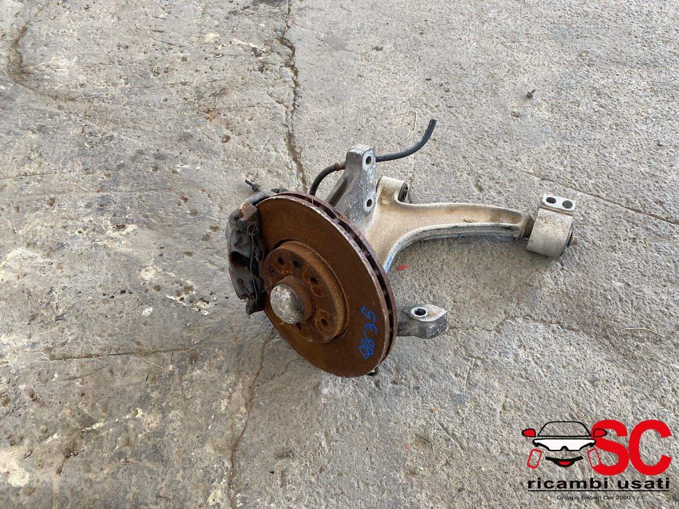 Mozzo Anteriore Sinistro Fiat Croma 1.9 Jtd 51753897 - 08635