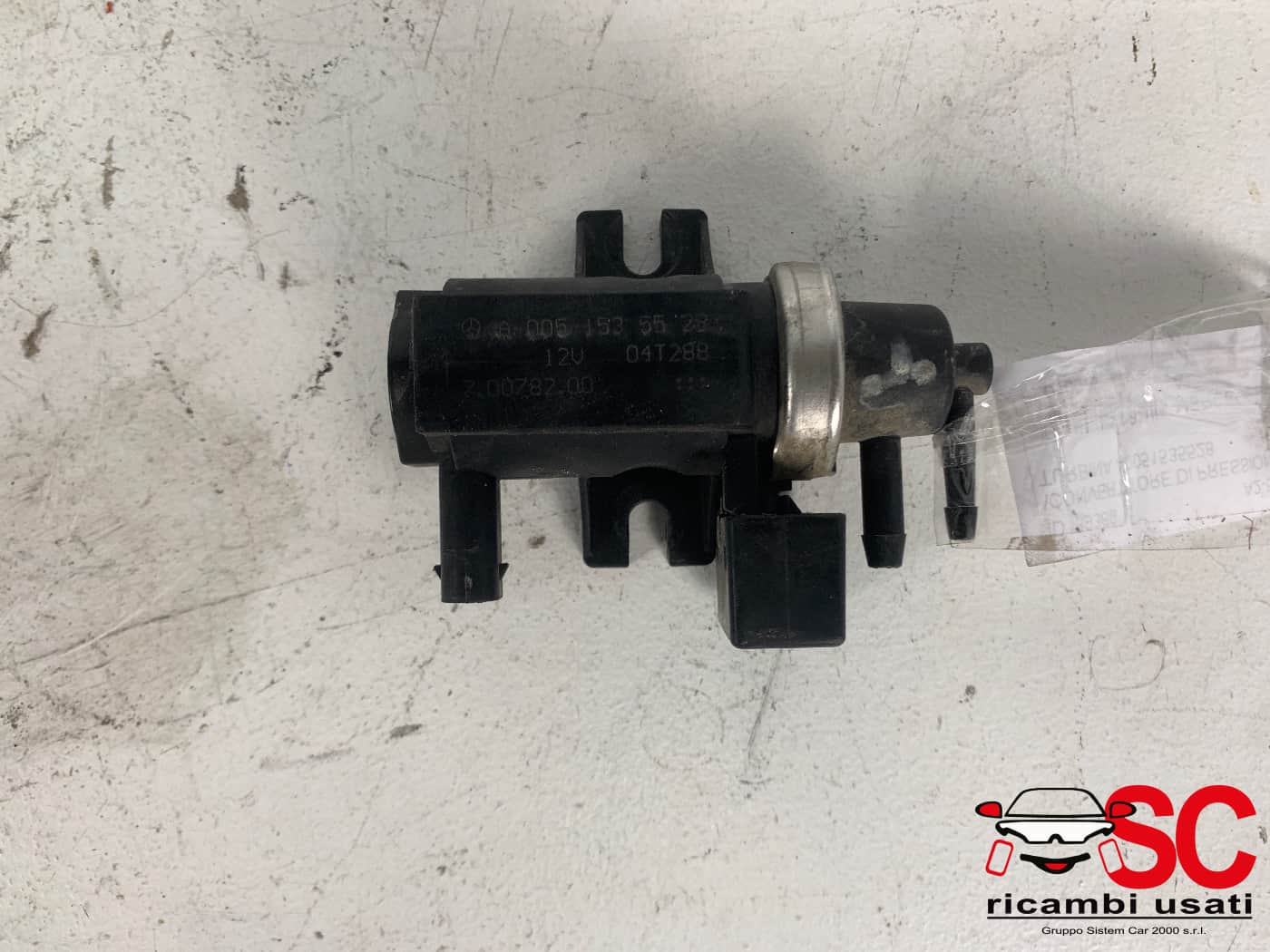 Elettrovalvola Mercedes Classe A 180 2.0 W169 A0051535528 - 39369 Elettrovalvola Mercedes Classe A 180 2.0 W169 A0051535528 - 39369