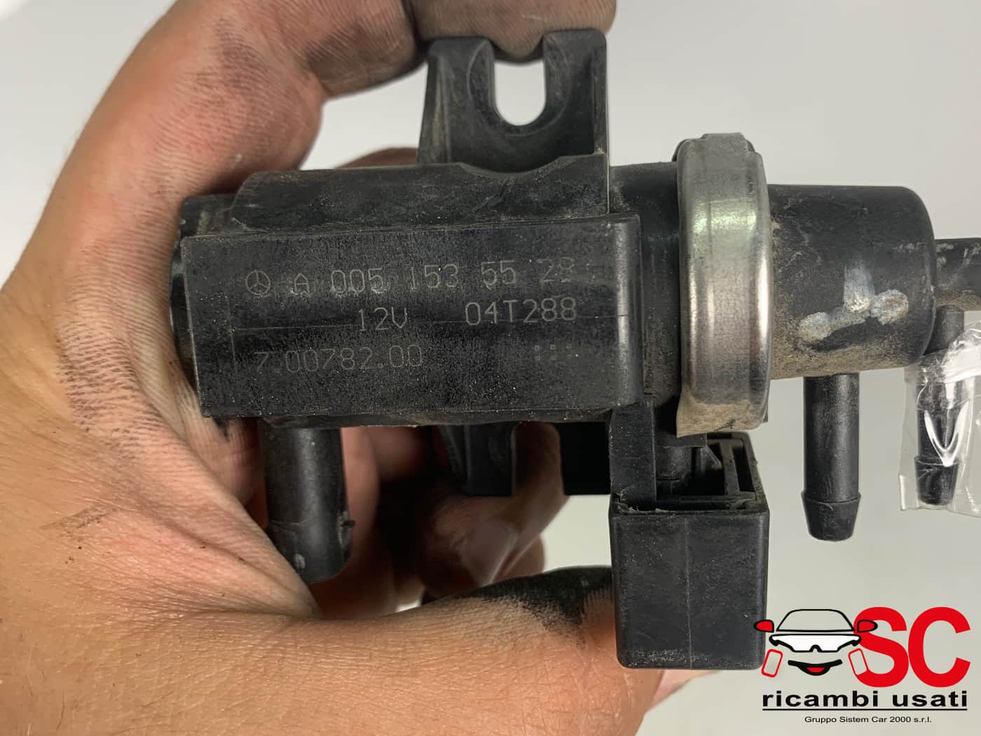 Elettrovalvola Mercedes Classe A 180 2.0 W169 A0051535528 - 39369 Elettrovalvola Mercedes Classe A 180 2.0 W169 A0051535528 - 39369