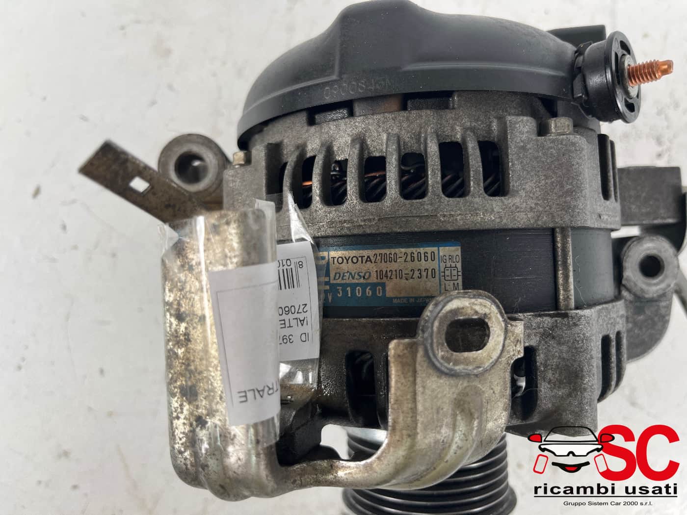 Alternatore Toyota Rav 4 2.2 Diesel 2706026060 - 39799