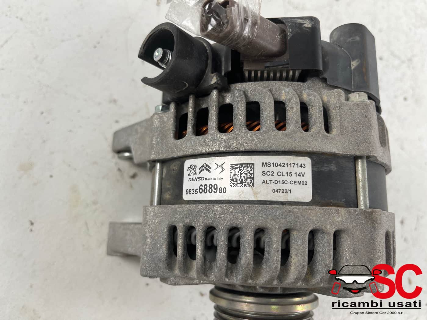 Alternatore Opel Corsa F 1.2 Benzina 9835688980 - 39925