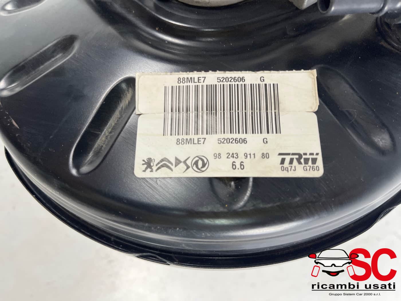 Servofreno Opel Corsa F 1.2 Benzina 9824391180 - 39968