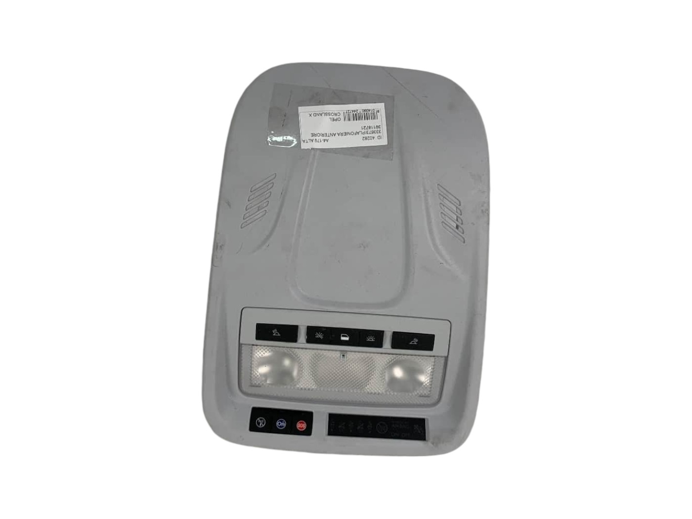 Plafoniera Luce Anteriore Opel Crossland X 39118721 - 40282 Plafoniera Luce Anteriore Opel Crossland X 39118721 - 40282