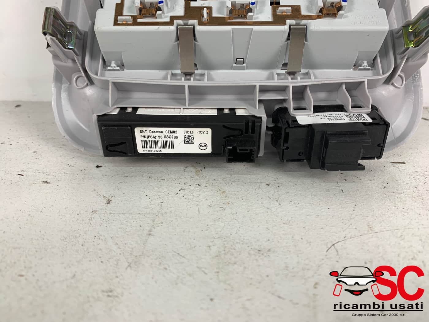 Plafoniera Luce Anteriore Opel Crossland X 39118721 - 40282 Plafoniera Luce Anteriore Opel Crossland X 39118721 - 40282