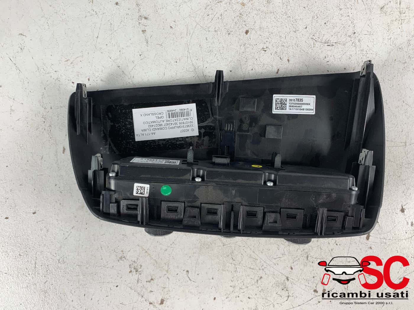 Centralina Gruppo Comandi Clima Opel Crossland X 39107835 39142407 - 40307 Centralina Gruppo Comandi Clima Opel Crossland X 39107835 39142407 - 40307