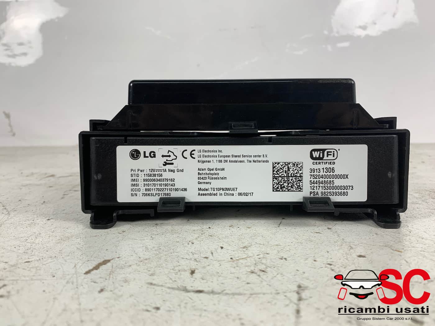Centralina Hotspot Wifi Opel Crossland X 39131306 9825393680 - 40308