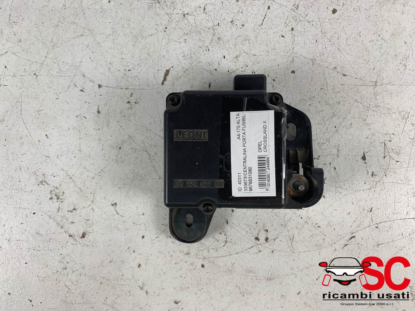 Centralina Porta Fusibili Opel Crossland X 1.6cdi 9676631080 - 40311