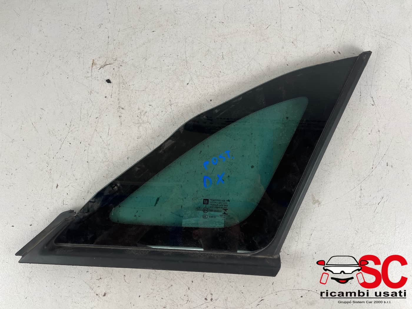 Vetro Fisso Posteriore Destro Opel Crossland X 13478714 - 40353