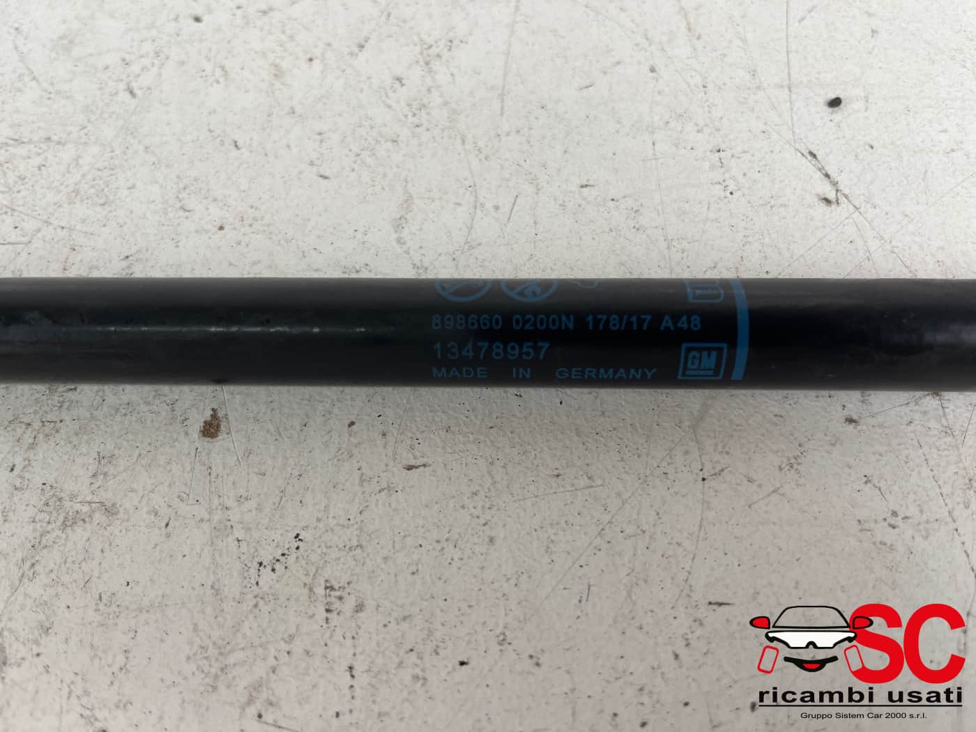 Molla A Gas Cofano Opel Crossland X 13478957 - 40409 Molla A Gas Cofano Opel Crossland X 13478957 - 40409