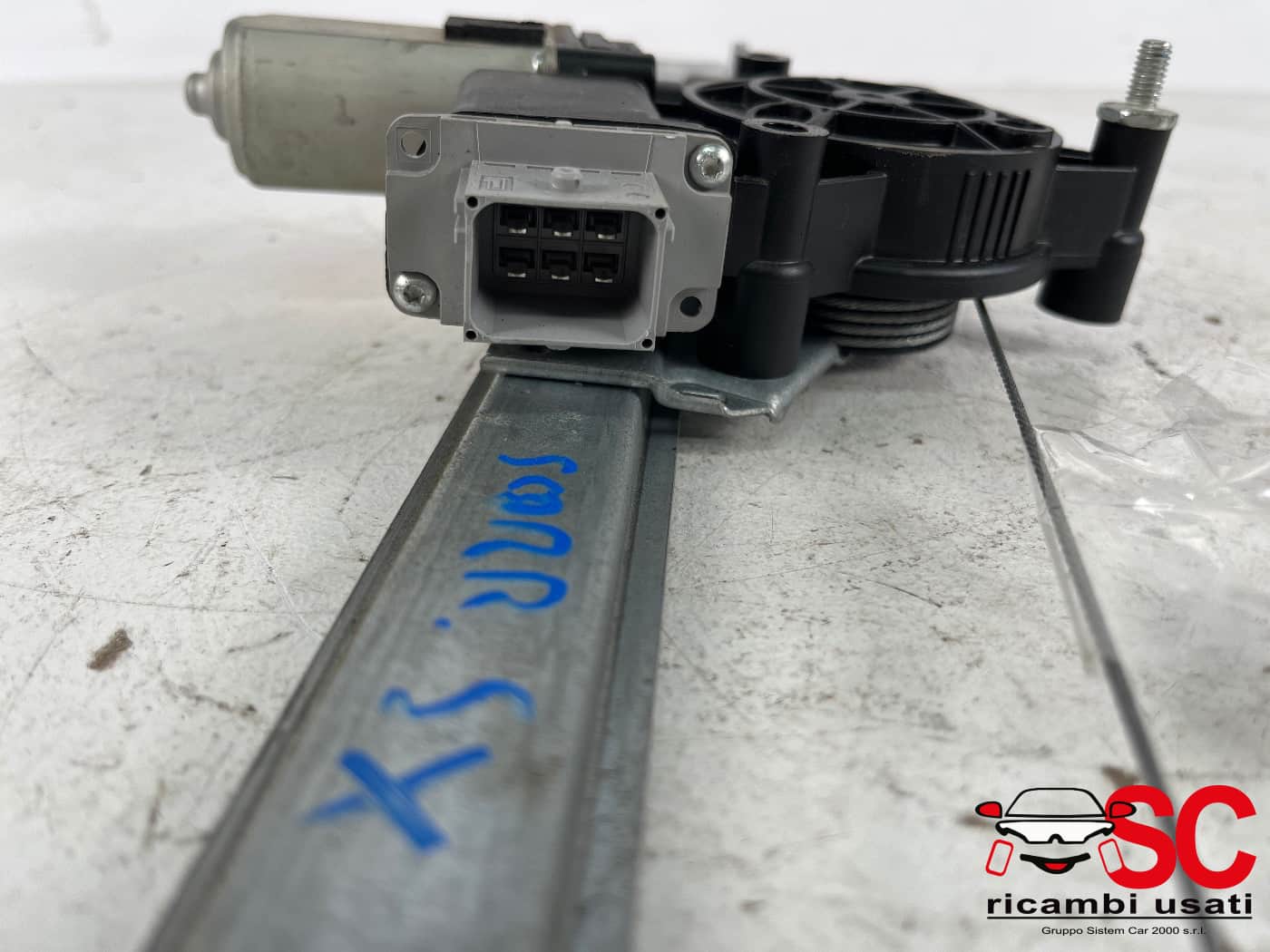 Alzavetro Porta Scorrevole Sinistra Fiat Doblo 51814131 51906920 - 40574