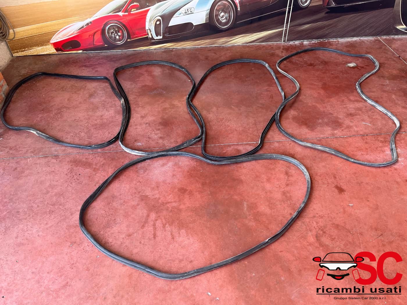 Guarnizioni Perimetrali Porte Fiat Doblo - 40599 Guarnizioni Perimetrali Porte Fiat Doblo - 40599