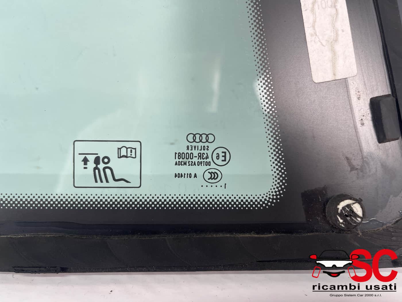 Vetro Fisso Posteriore Sinistro Audi A5 8T0845299G - 40645 Vetro Fisso Posteriore Sinistro Audi A5 8T0845299G - 40645