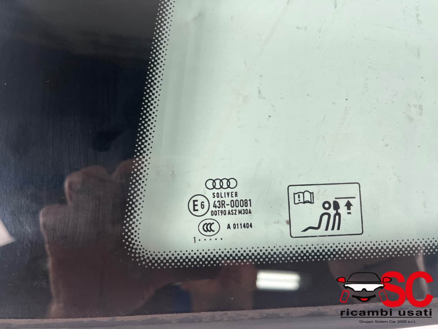 Vetro Fisso Posteriore Sinistro Audi A5 8T0845299G - 40645 Vetro Fisso Posteriore Sinistro Audi A5 8T0845299G - 40645