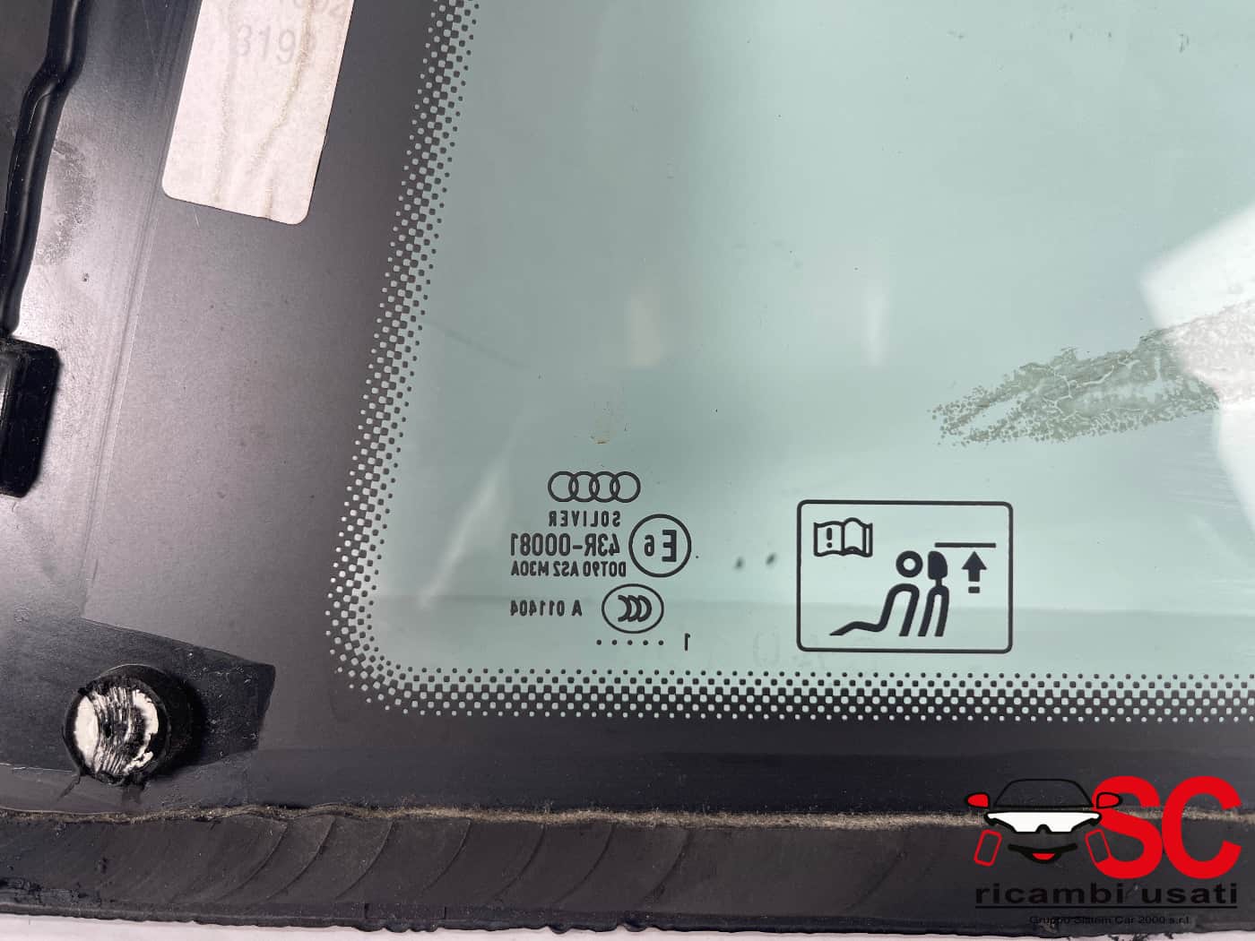 Vetro Fisso Posteriore Destro Audi A5 8T0845300G - 40646