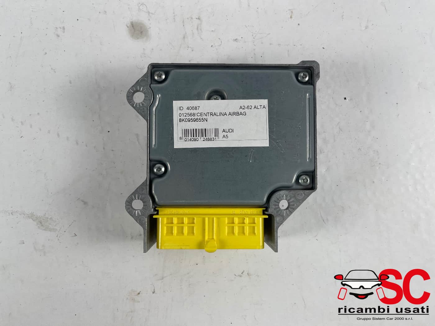 Centralina Airbag Audi A5 8K0959655N - 40687 Centralina Airbag Audi A5 8K0959655N - 40687