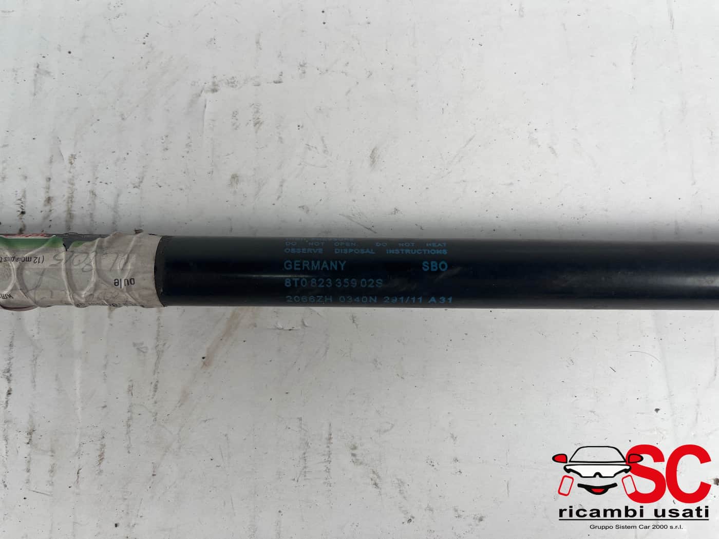 Molla A Gas Cofano Anteriore Audi A5 Coupe 8T082335902S - 40737 Molla A Gas Cofano Anteriore Audi A5 Coupe 8T082335902S - 40737