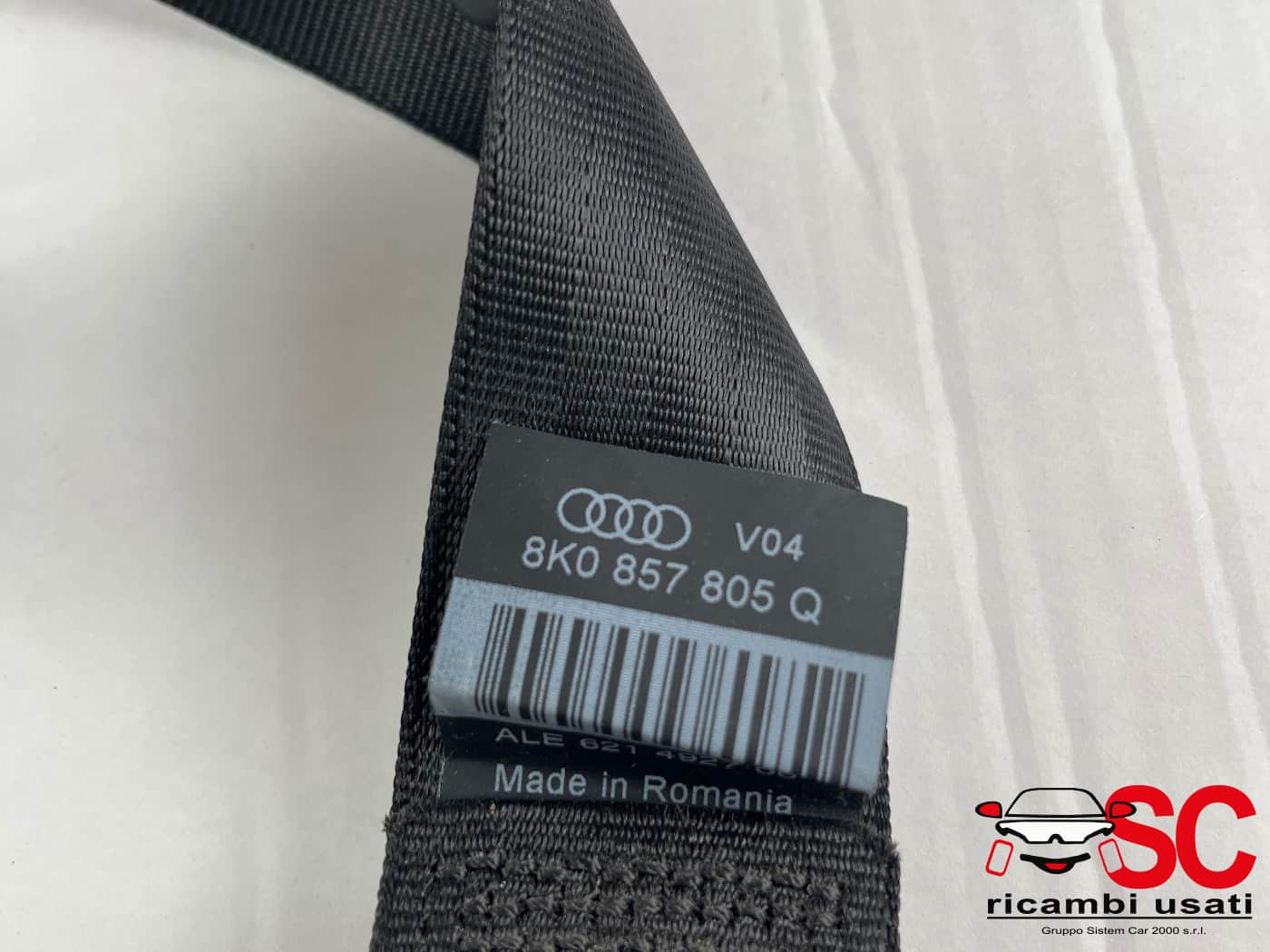 Cintura Di Sicurezza Posteriore Audi A5 Coupe 8K0857805Q - 40745