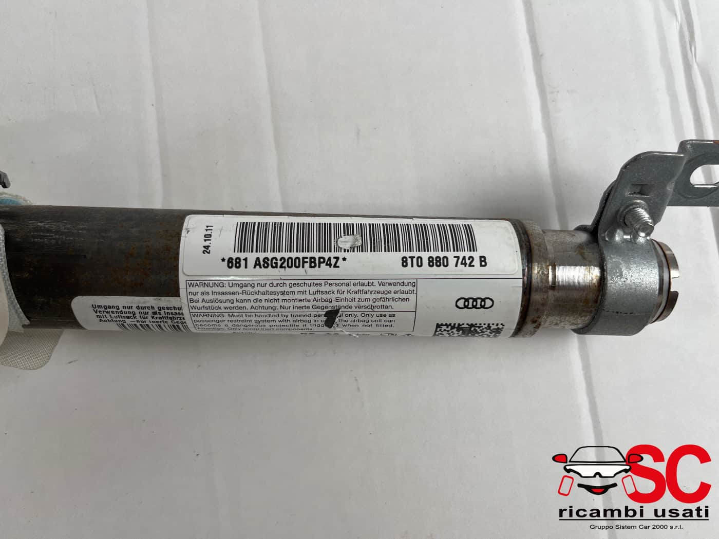 Airbag Tendina Destra Dx Audi A5 8T0880742B - 40747
