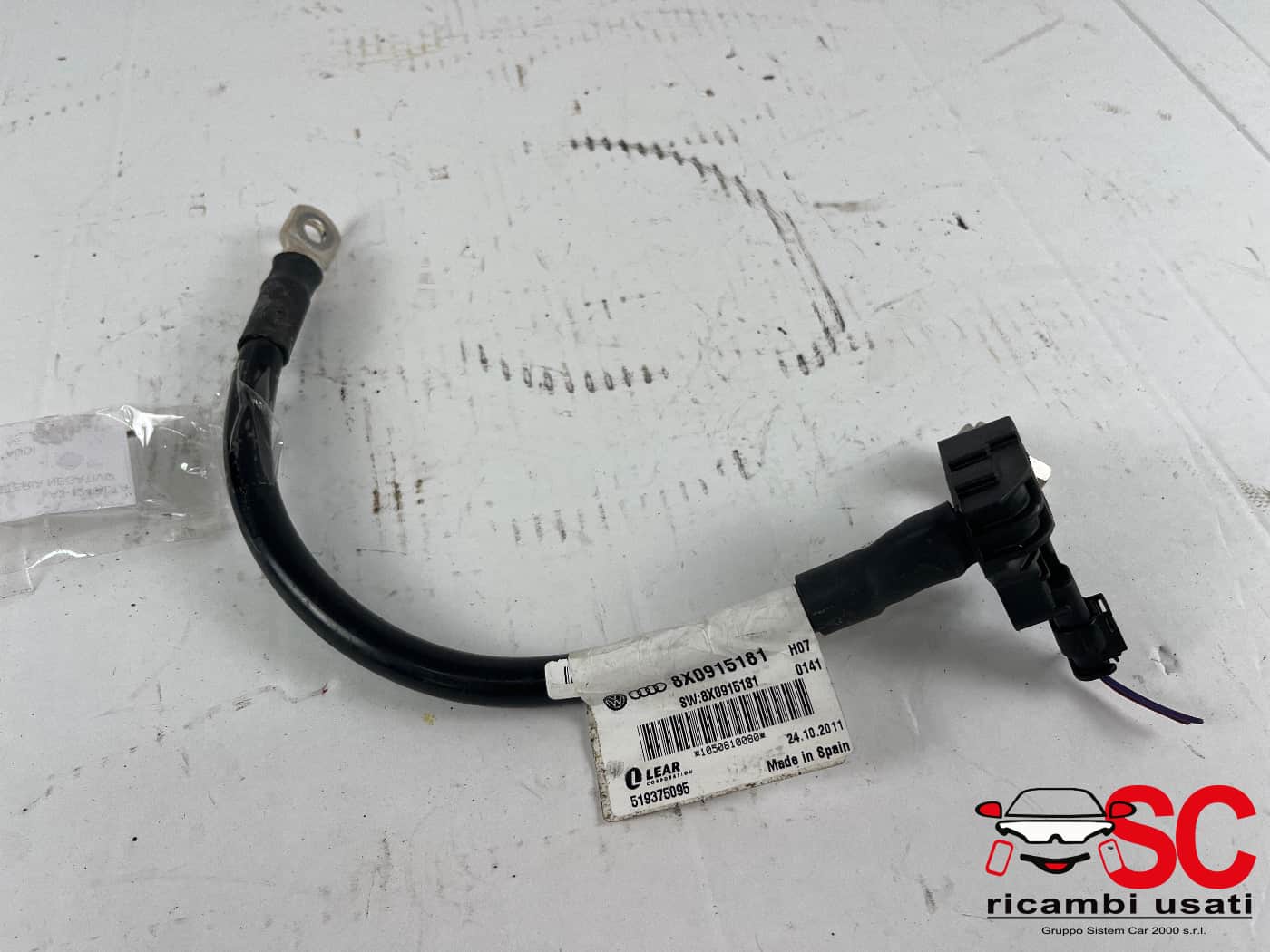 Cavo Batteria Audi A5 8X0915181 - 40782 Cavo Batteria Audi A5 8X0915181 - 40782