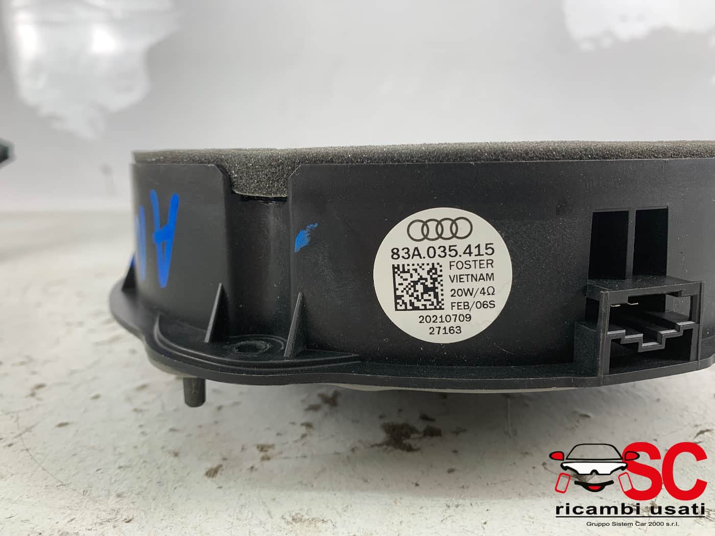 Cassa Altoparlante Anteriore Audi A3 8y 83A035415 - 41619 Cassa Altoparlante Anteriore Audi A3 8y 83A035415 - 41619