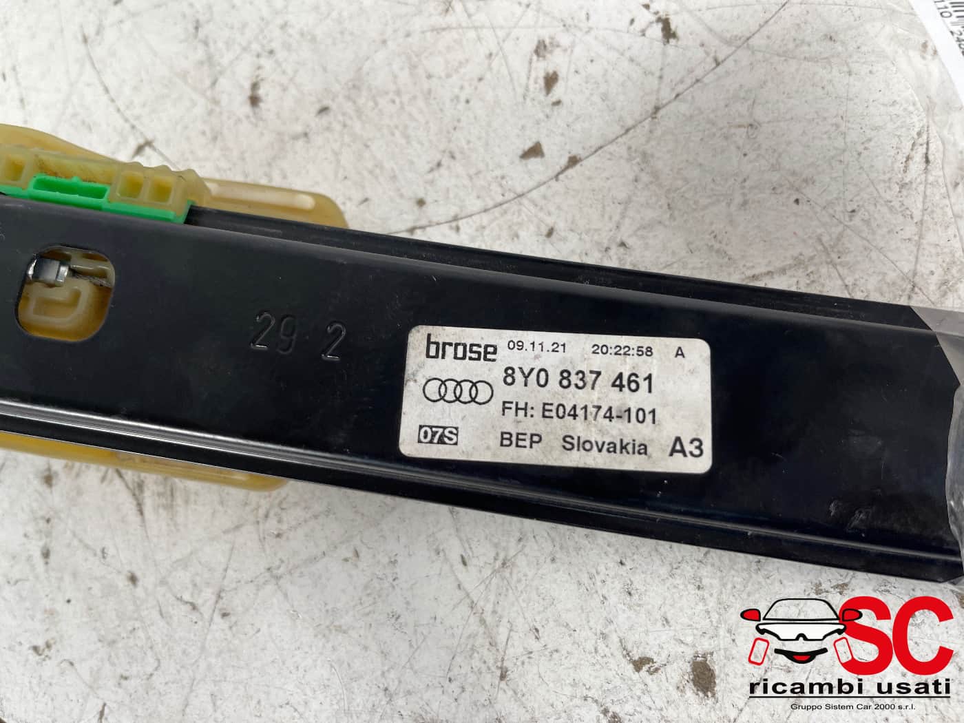 Alzavetro Anteriore Sinistro Audi A3 8y 8Y0837461 - 41625