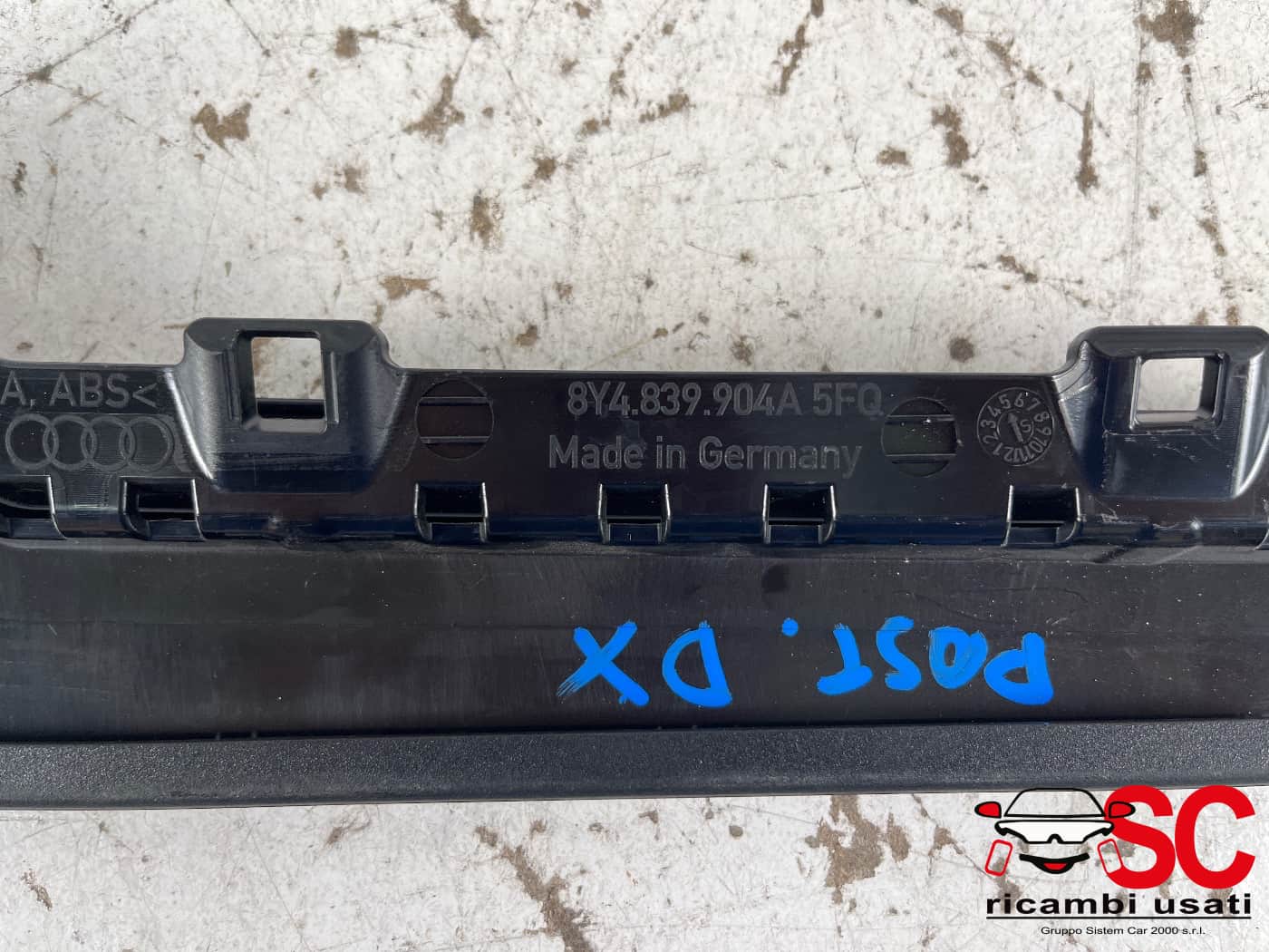 Modanatura Porta Posteriore Destra Audi A3 8y 8Y4839904A - 41634 Modanatura Porta Posteriore Destra Audi A3 8y 8Y4839904A - 41634