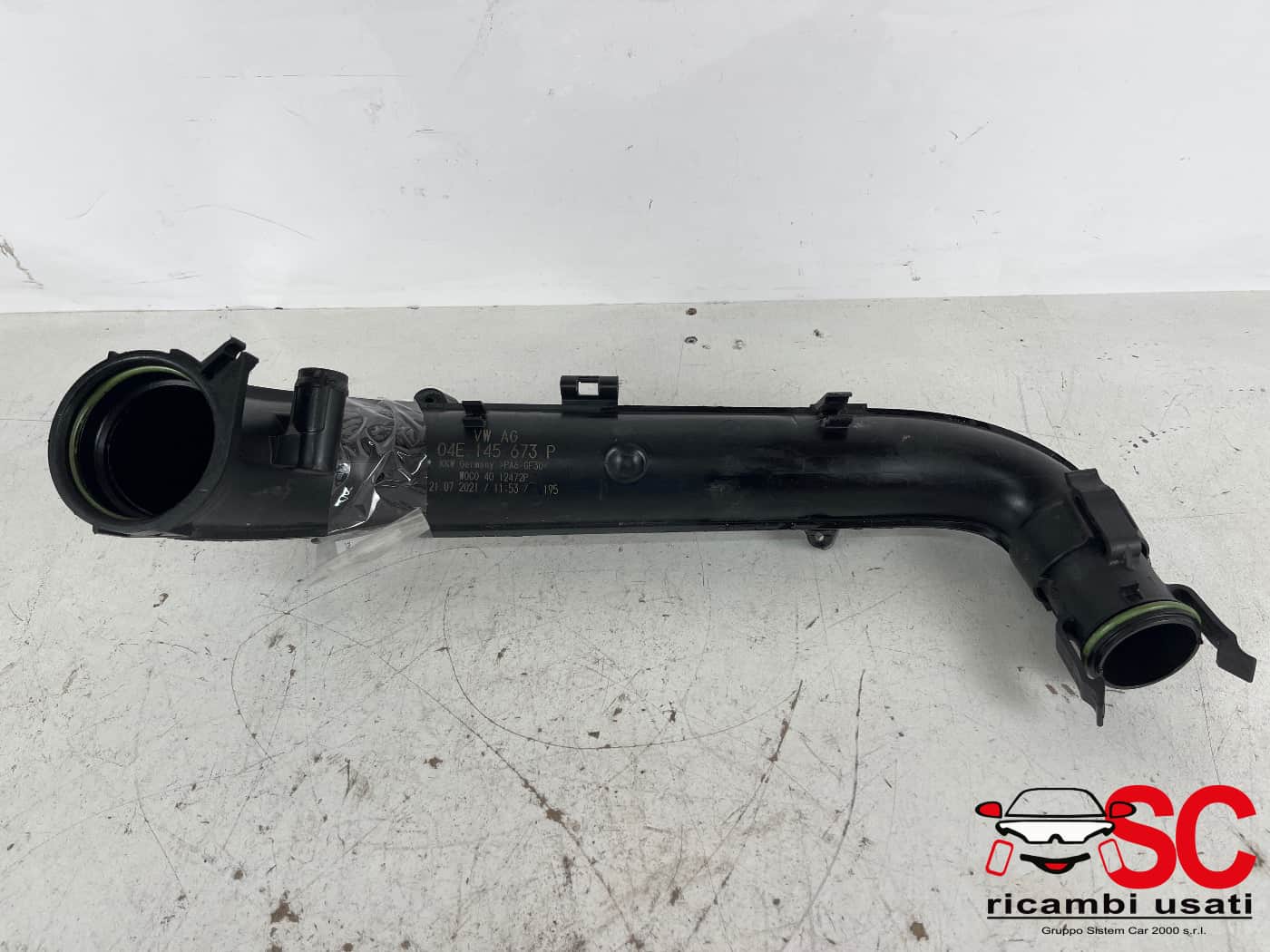 Tubo Intercooler Audi A3 8y 1.4 Ibrida 04E145673P - 41649 Tubo Intercooler Audi A3 8y 1.4 Ibrida 04E145673P - 41649