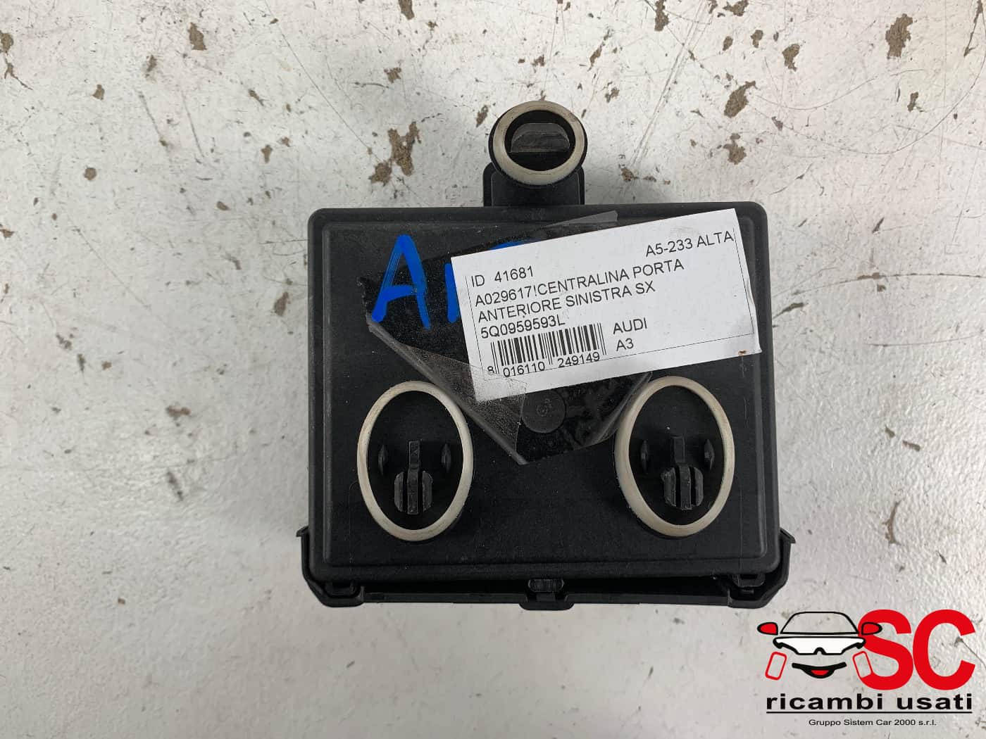 Centralina Porta Anteriore Sinistra Audi A3 8y 5Q0959593L - 41681