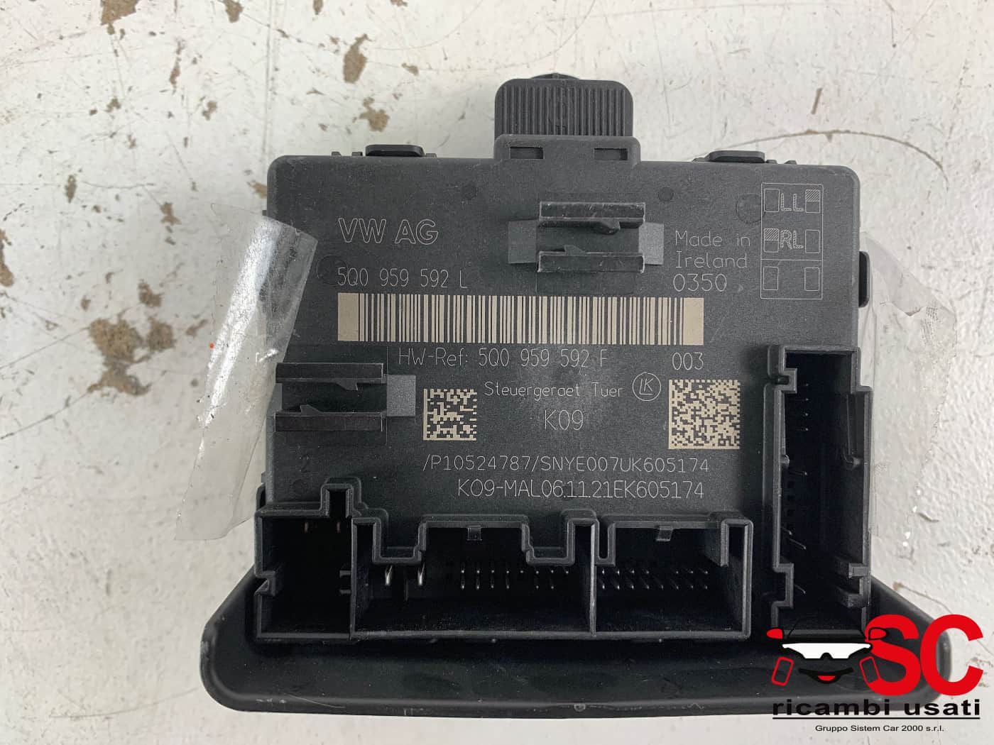 Centralina Porta Anteriore Destra Audi A3 8y 5Q0959592L - 41684