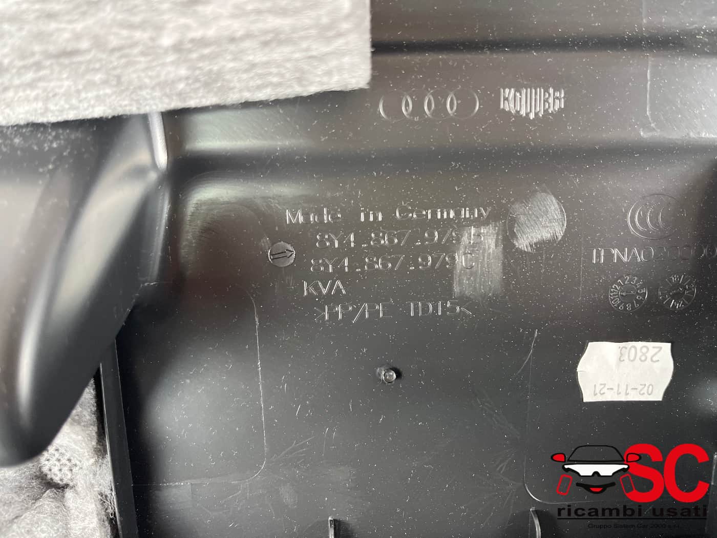 Pannello Portellone Audi A3 8y 8Y4867979C 8Y4867973 - 41737 Pannello Portellone Audi A3 8y 8Y4867979C 8Y4867973 - 41737